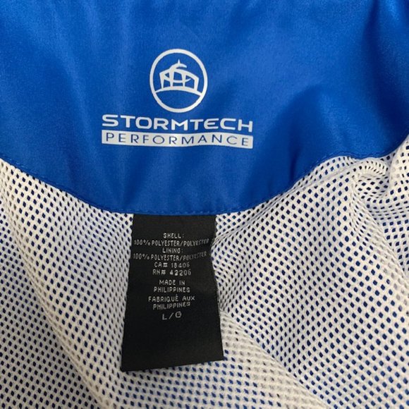 Stromtech Blue & White Men's Jacket Size Large - Picture 9 of 9
